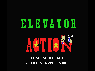 Elevator Action screenshot 3 for MSX